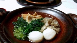 香川伝統野菜のお鍋、万葉（まんば）